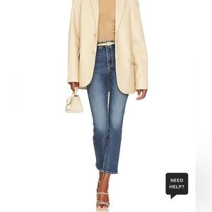 Good American Good Legs Straight Denim Jeans Indigo271